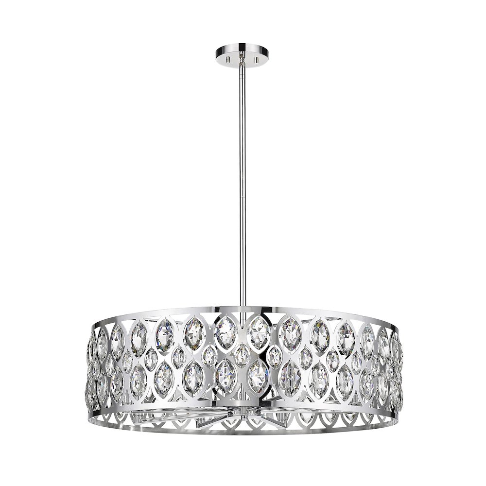 Z-Lite 8 Light Chandelier. Picture 5