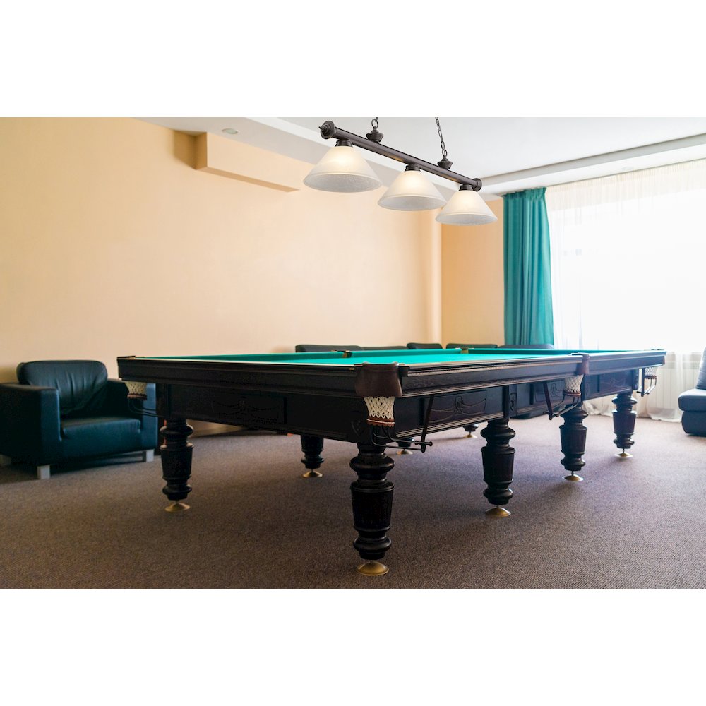 Z-Lite Cordon 3 Light Billiard, Steel Frame, White Linen Shade Color. Picture 6