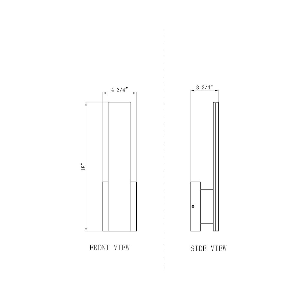 Z-Lite 2 Light Outdoor Wall Light. Picture 8
