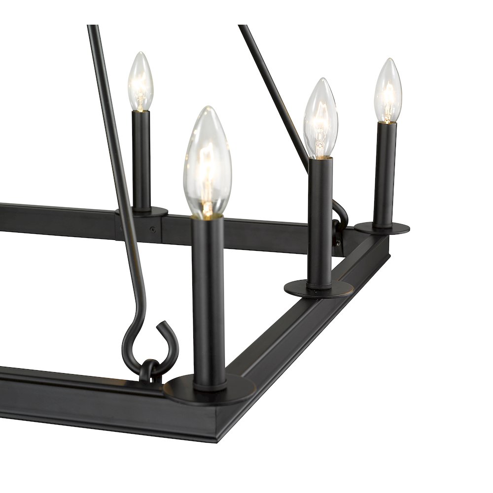 Z-Lite 8 Light Chandelier. Picture 4