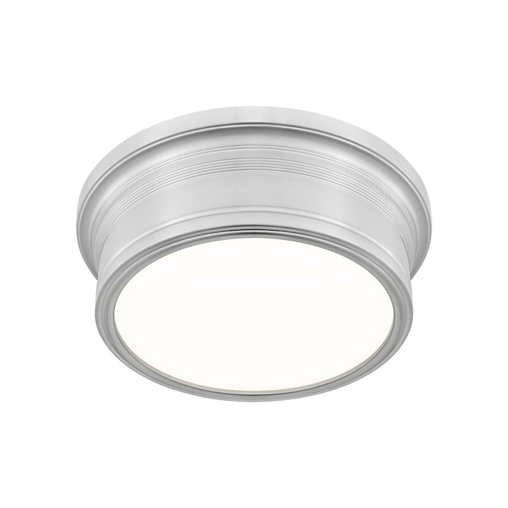 Z-Lite 1 Light Flush Mount, Brushed Nickel. Picture 3
