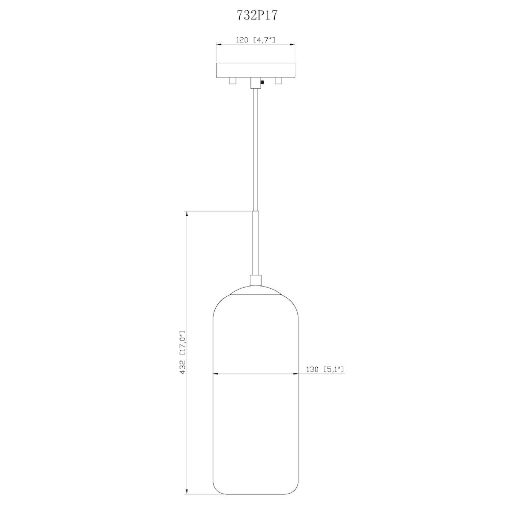 Z-Lite 1 Light Pendant. Picture 8