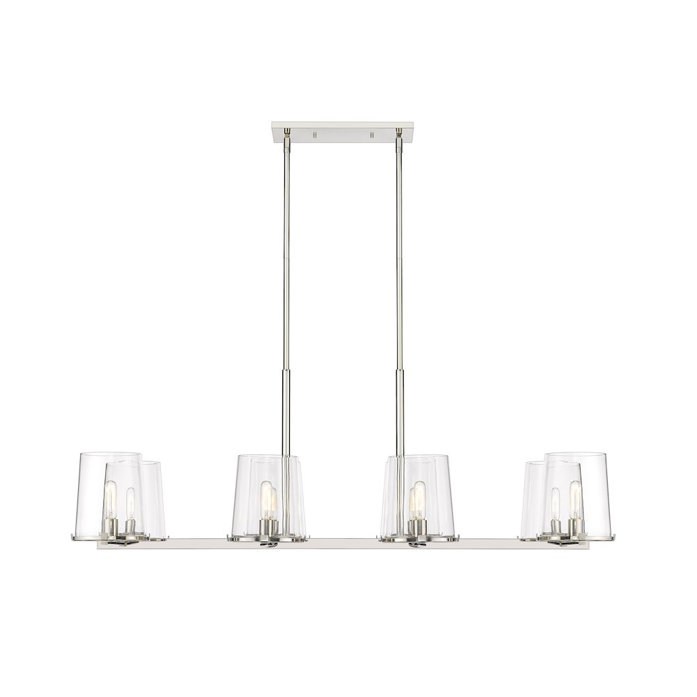 Z-Lite 8 Light Linear Chandelier. Picture 2