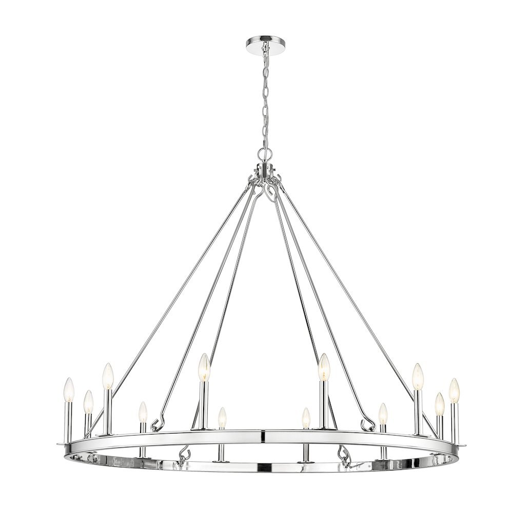 Z-Lite 12 Light Chandelier. Picture 1