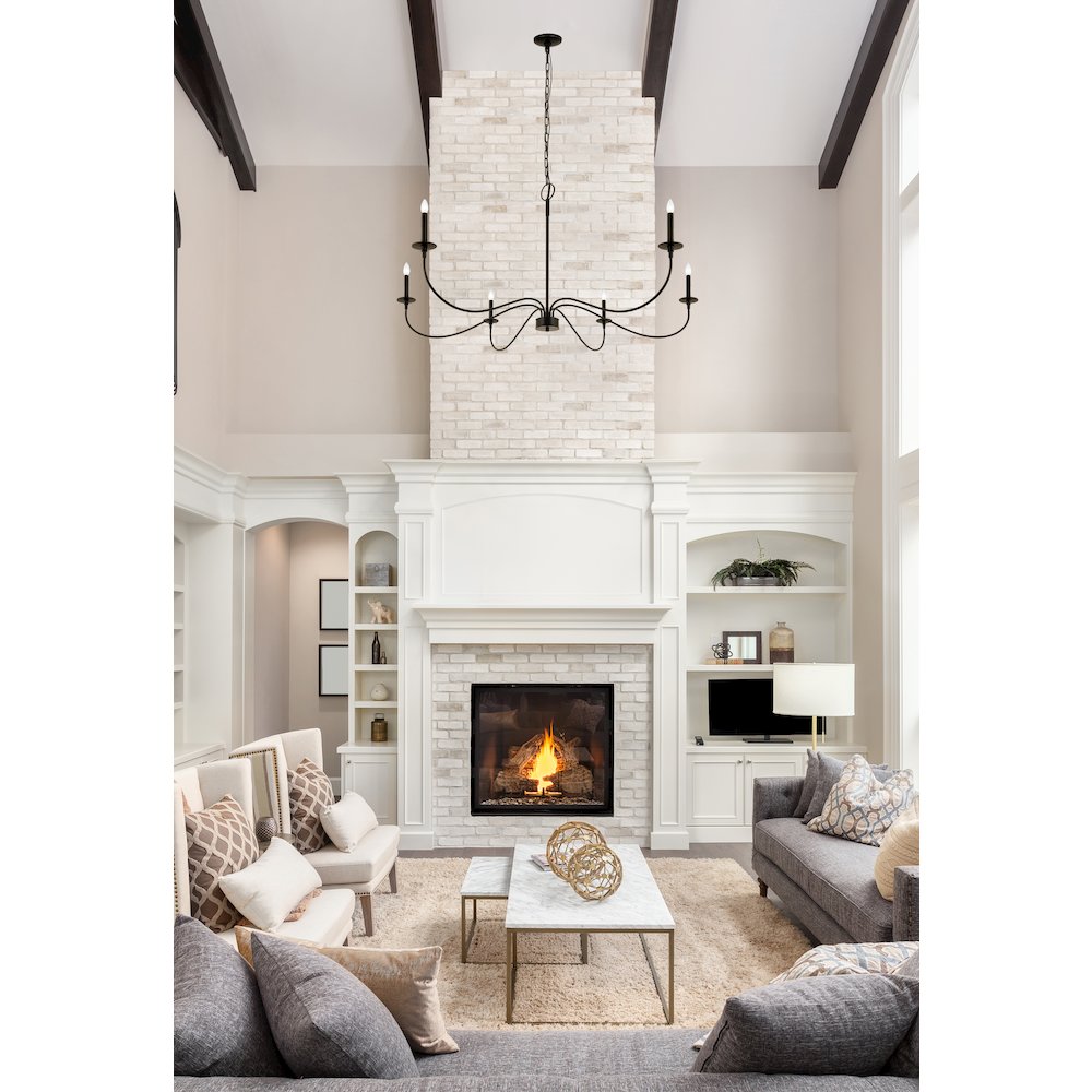 Z-Lite 6 Light Chandelier. Picture 6