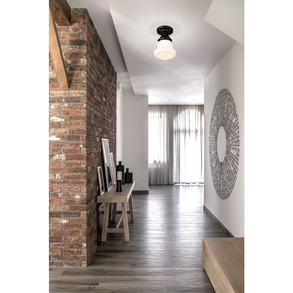 Z-Lite 1 Light Flush Mount. Picture 6