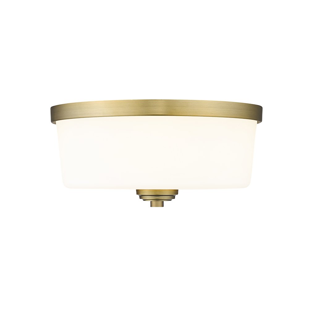 Z-Lite 3 Light Flush Mount. Picture 2