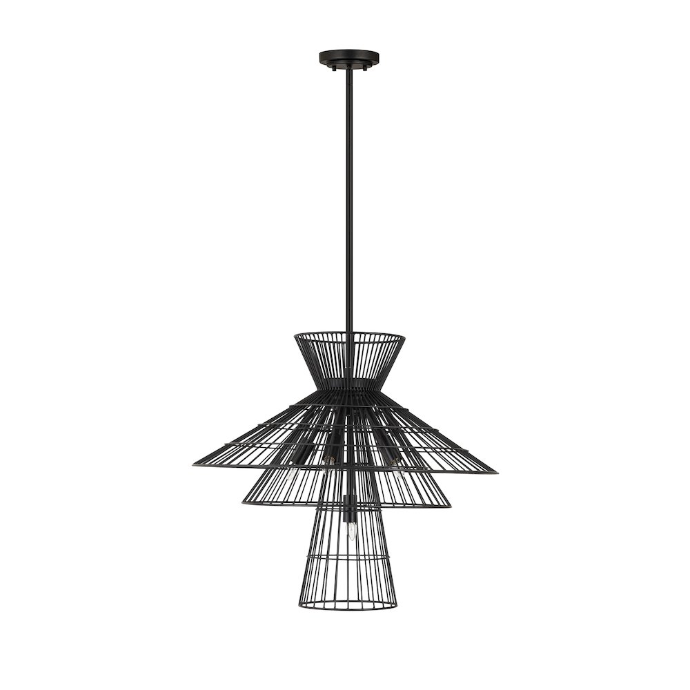 Z-Lite 6 Light Chandelier. Picture 5
