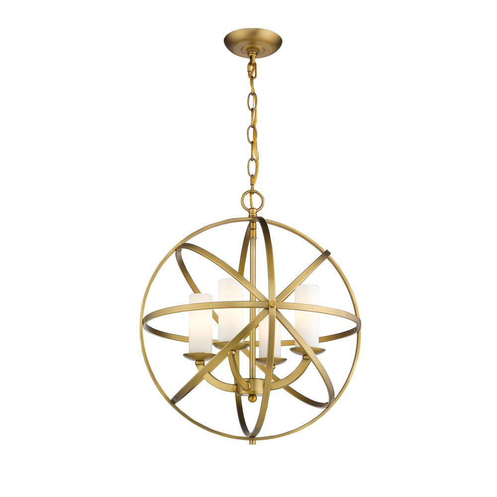 Z-Lite 4 Light Chandelier. Picture 1