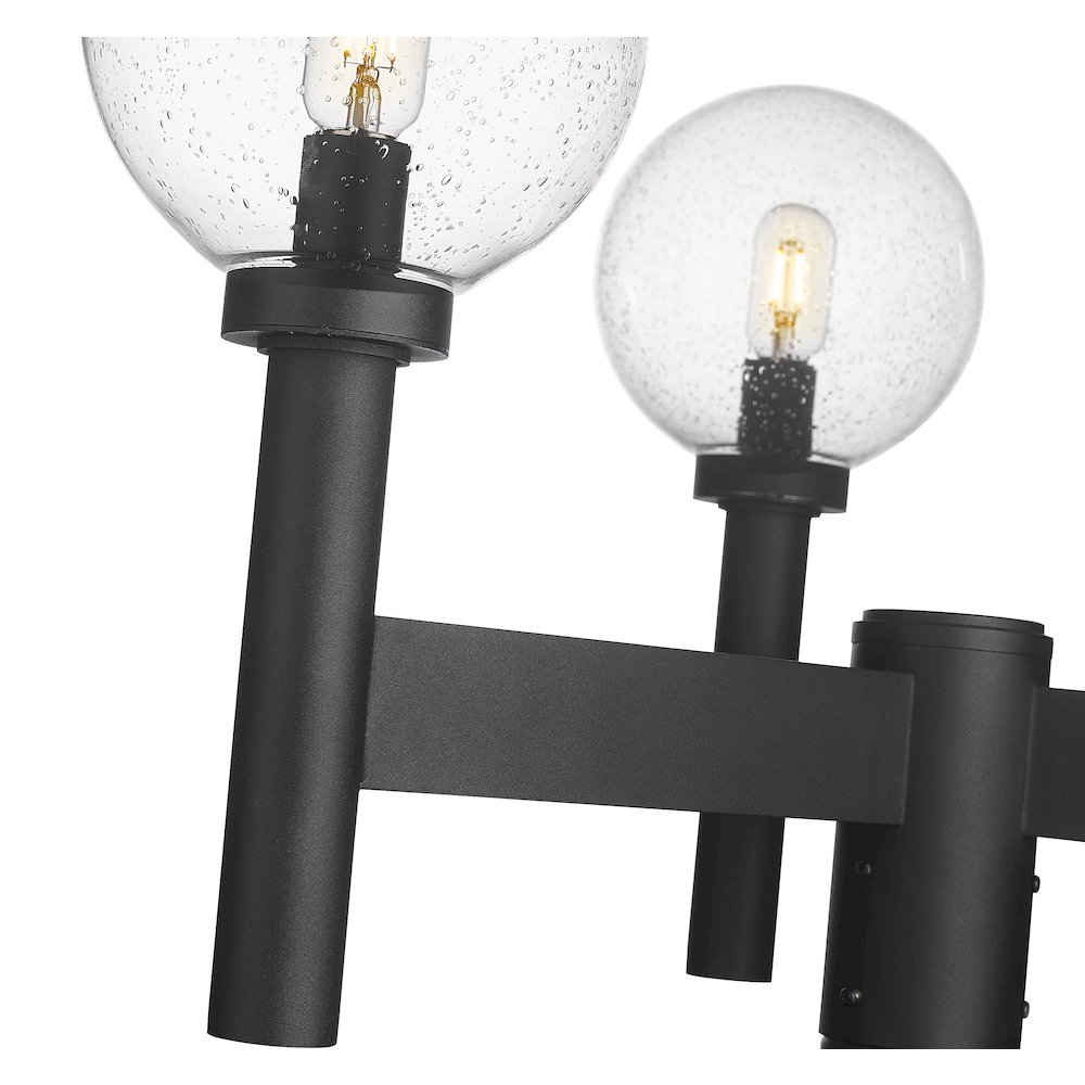 Z-Lite 3 Light Outdoor Post Mount Fixture. Picture 4