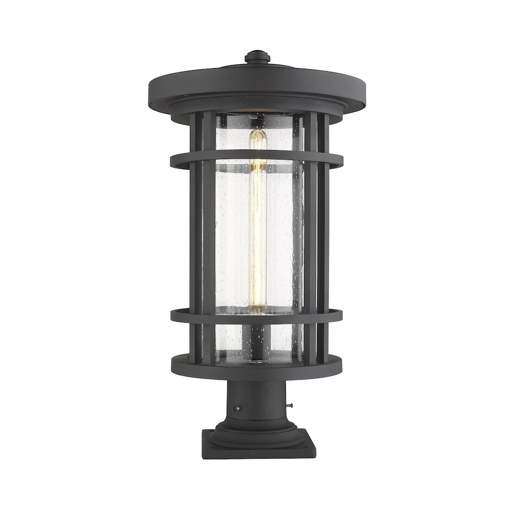 Z-Lite 1 Light Outdoor Pier Mounted Fixture. Picture 1