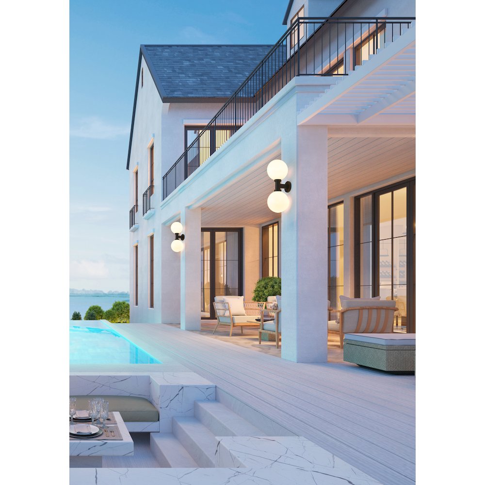 Z-Lite 2 Light Outdoor Wall Light. Picture 6