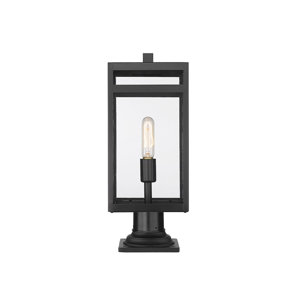 Z-Lite 1 Light Outdoor Pier Mounted Fixture. Picture 2