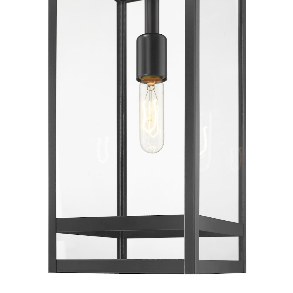 Z-Lite 1 Light Outdoor Chain Mount Ceiling Fixture. Picture 4