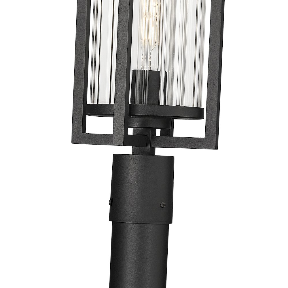 Z-Lite 1 Light Outdoor Post Mounted Fixture. Picture 4