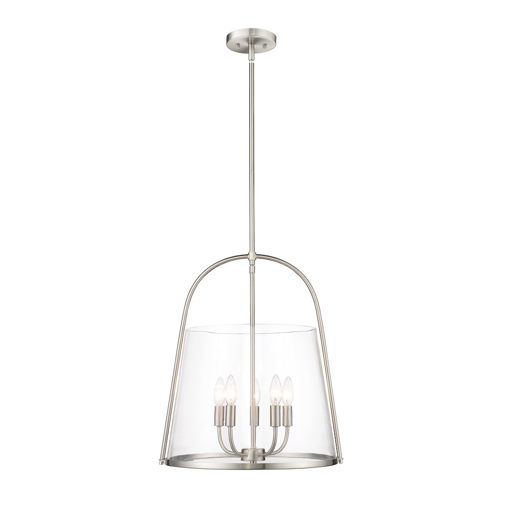 Z-Lite 5 Light Pendant. Picture 1