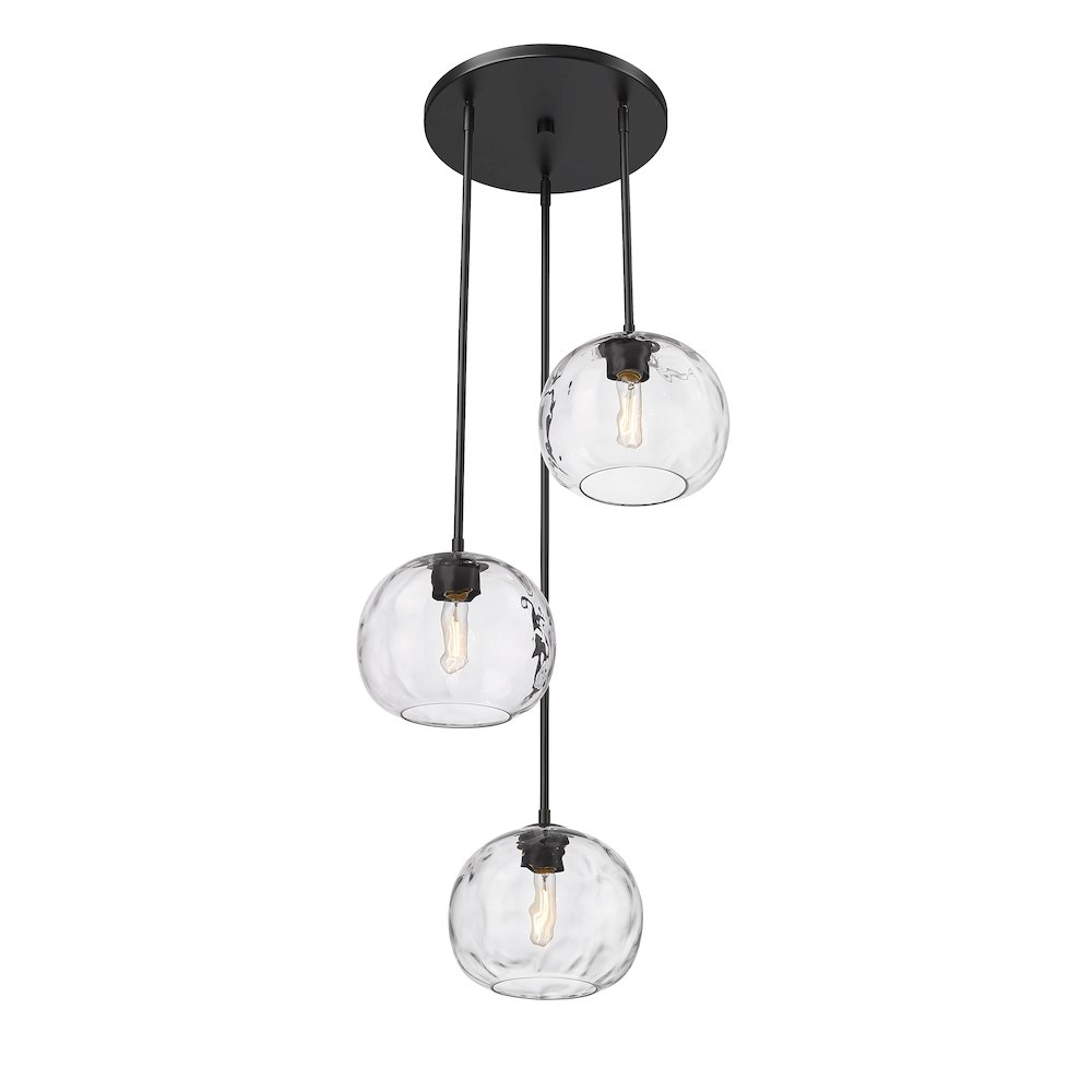 Z-Lite 3 Light Chandelier. Picture 3