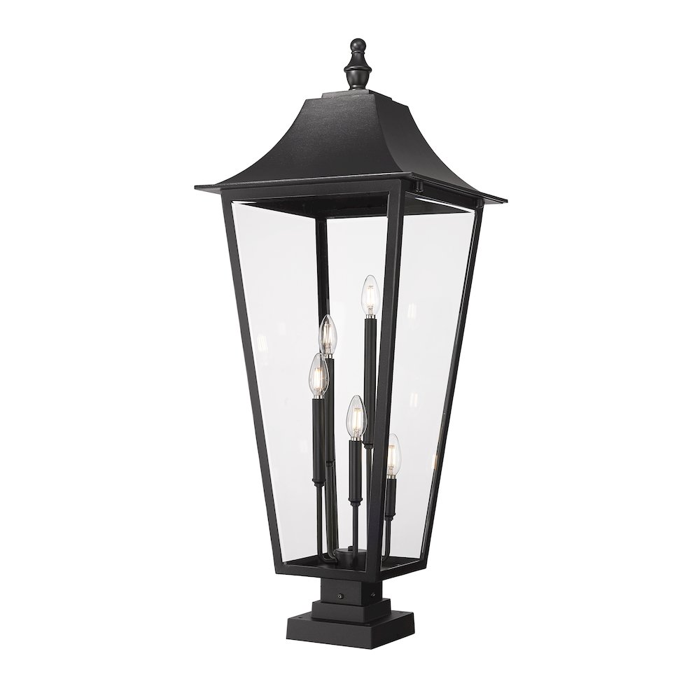 Z-Lite 5 Light Outdoor Pier Mounted Fixture. Picture 1