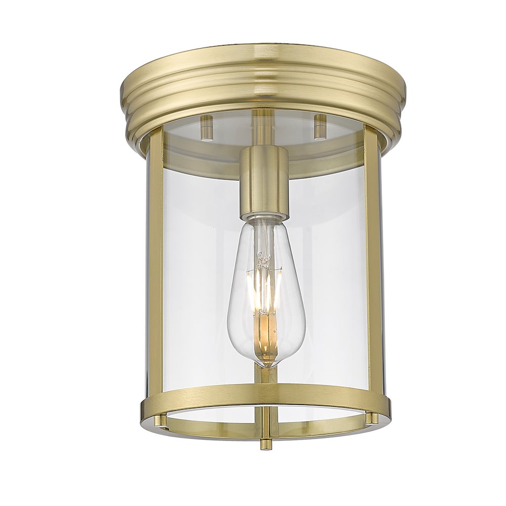 Z-Lite 1 Light Flush Mount. Picture 2