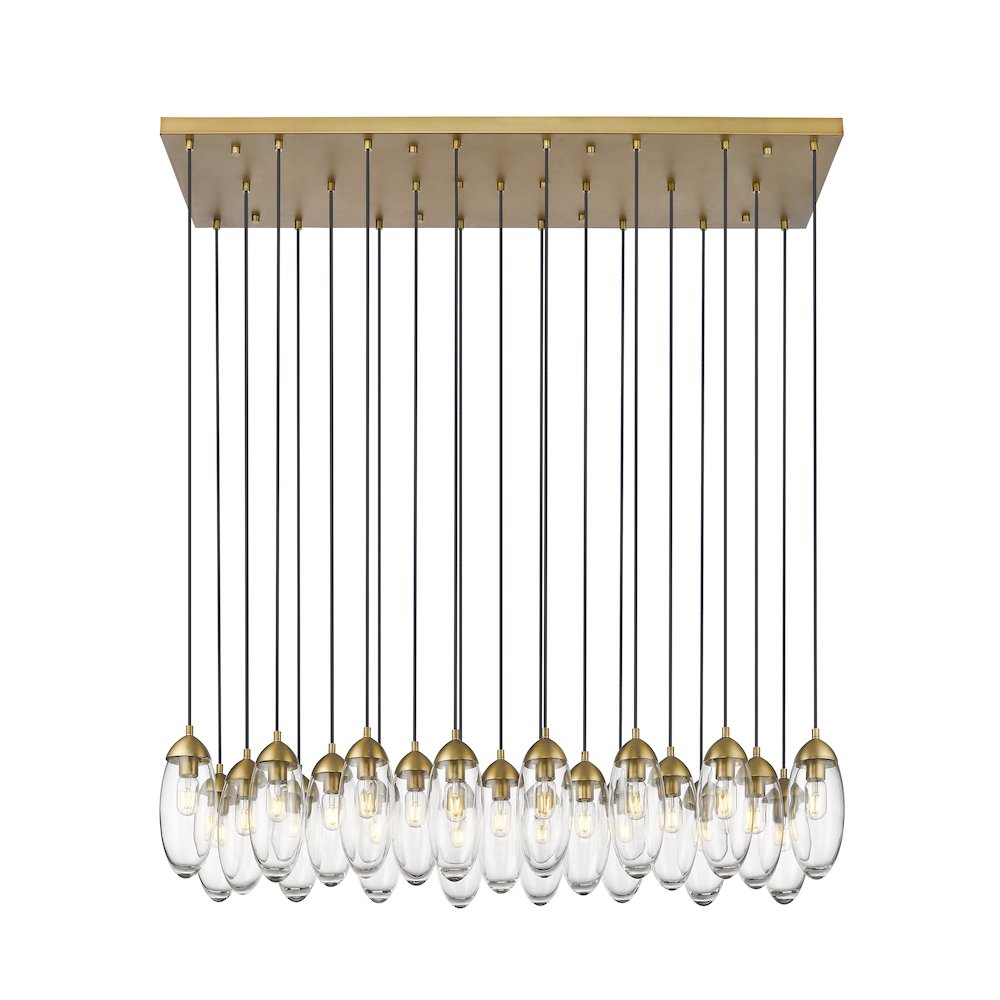 Z-Lite 23 Light Linear Chandelier. Picture 2