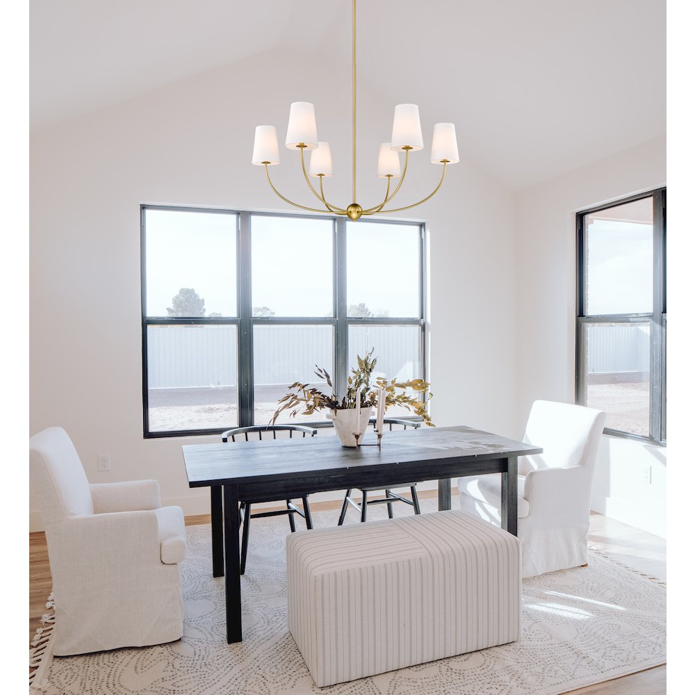 Z-Lite 6 Light Chandelier. Picture 7