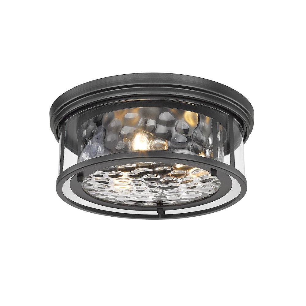 Z-Lite 3 Light Flush Mount. Picture 3