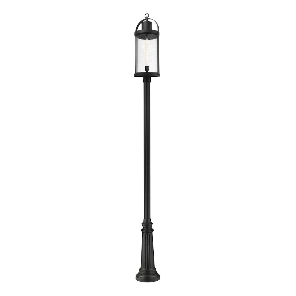 Z-Lite 1 Light Outdoor Post Mounted Fixture. Picture 1
