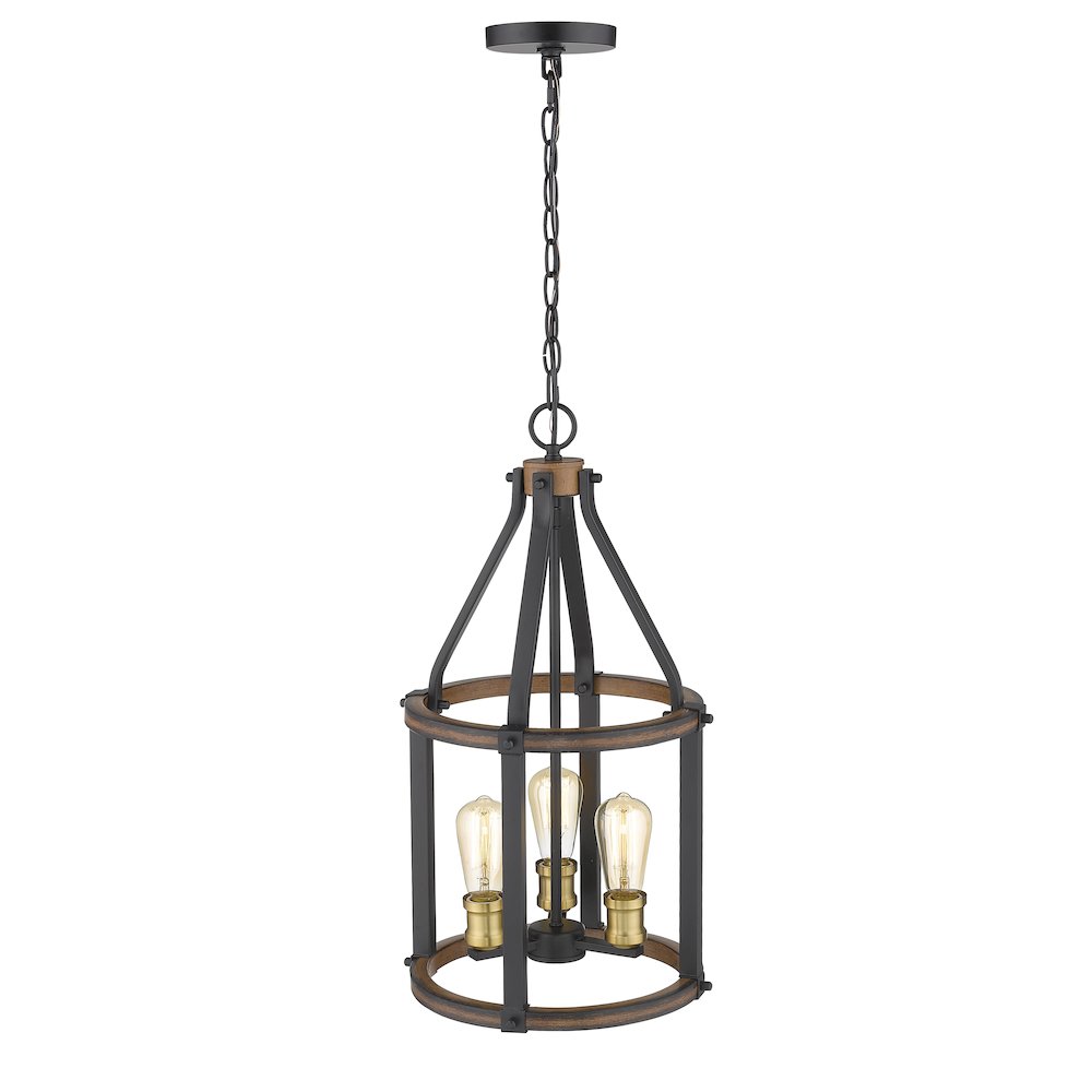 Z-Lite 3 Light Pendant. Picture 2