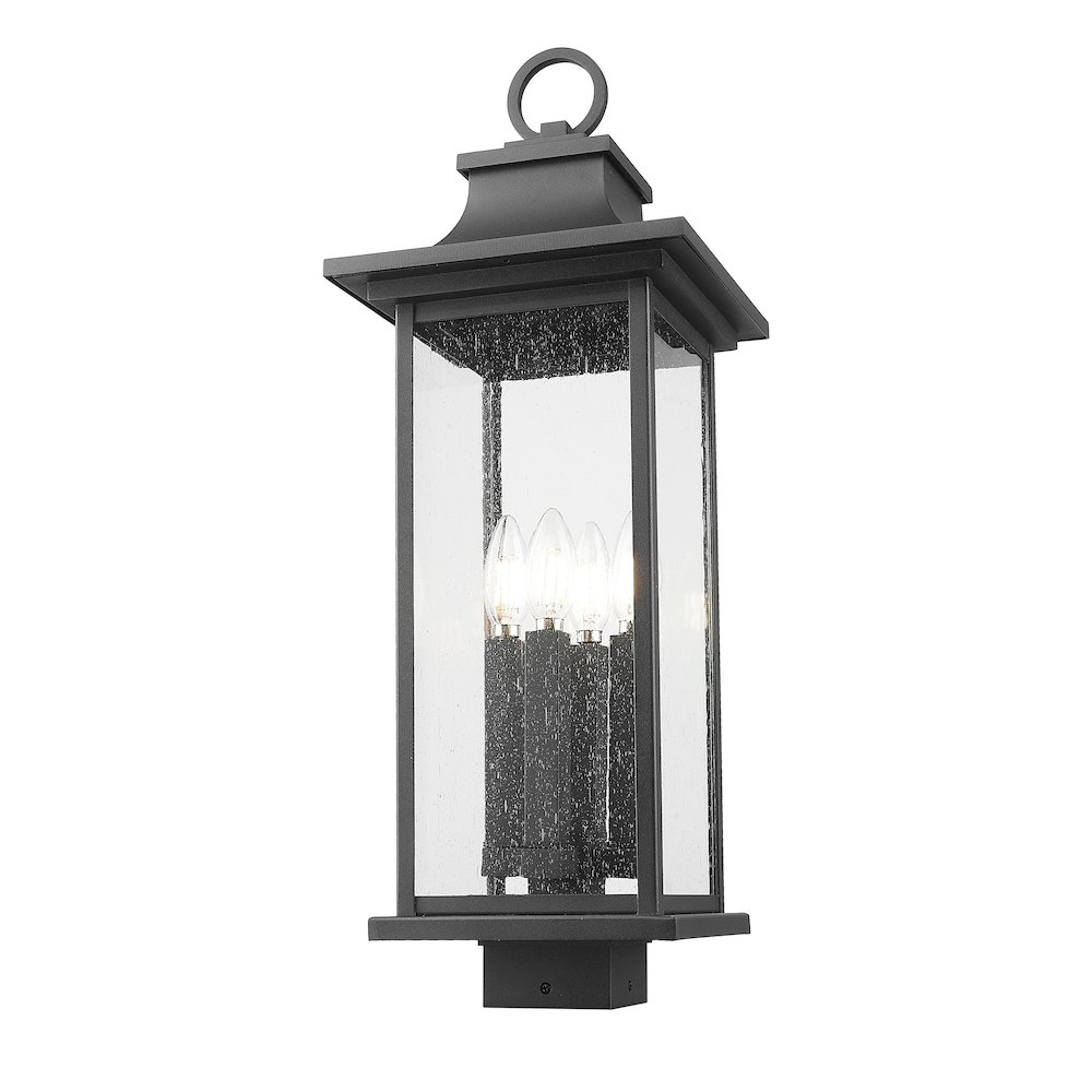 Z-Lite 4 Light Outdoor Post Mount Fixture. Picture 2