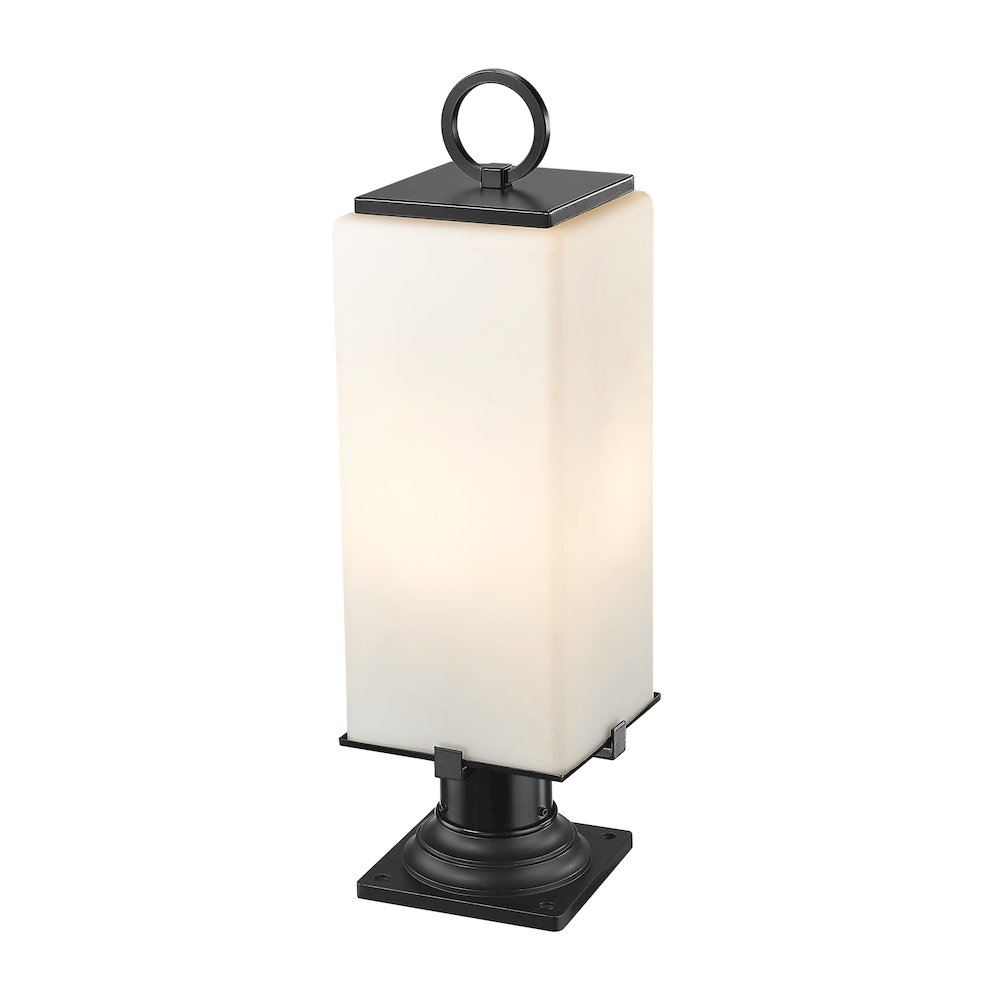 Z-Lite 2 Light Outdoor Pier Mounted Fixture. Picture 3