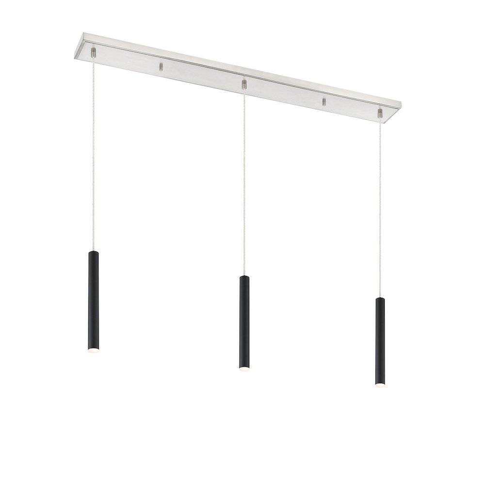 Z-Lite 3 Light Linear Chandelier. Picture 1