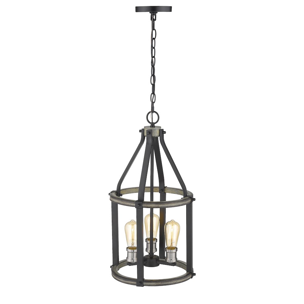 Z-Lite 3 Light Pendant. Picture 3
