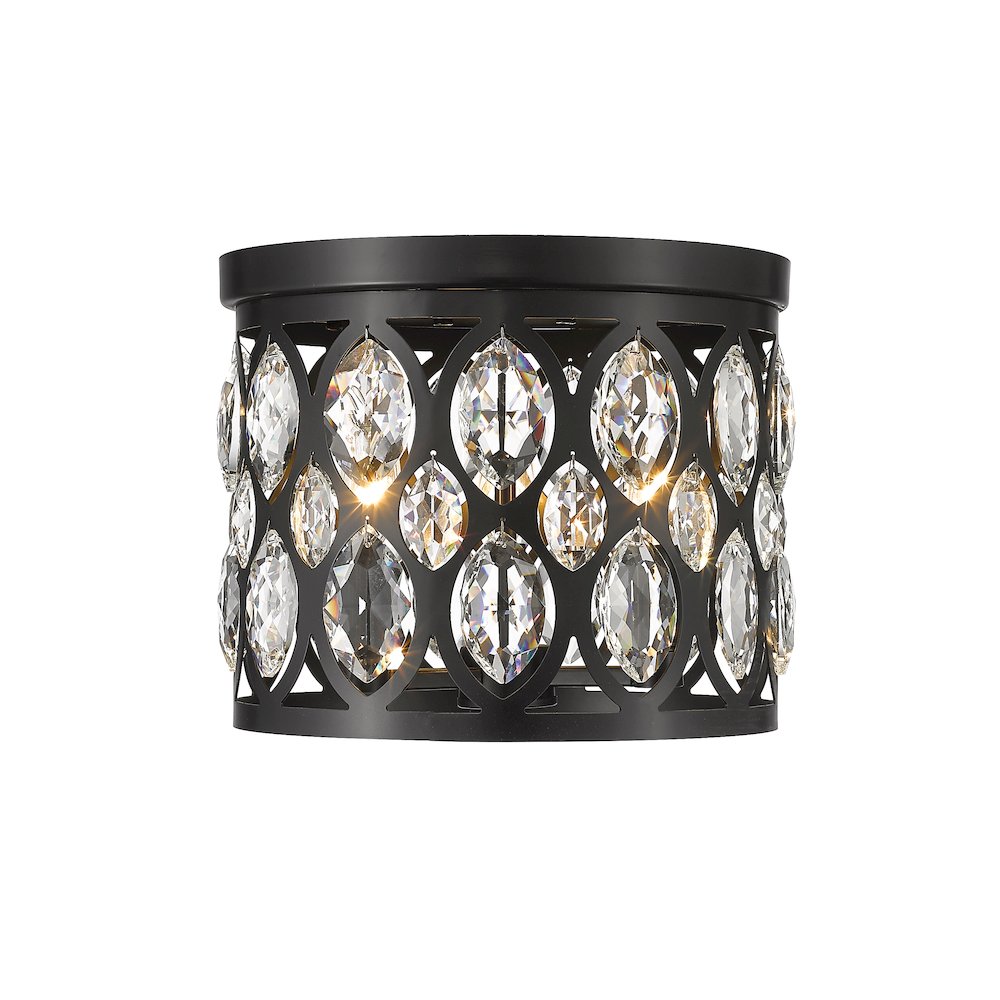 Z-Lite 3 Light Flush Mount. Picture 1