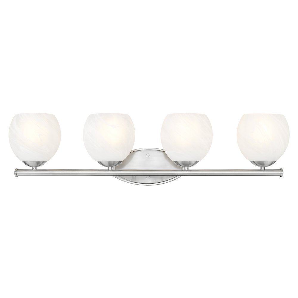 Z-Lite 4 Light Vanity, Brushed Nickel. Picture 2