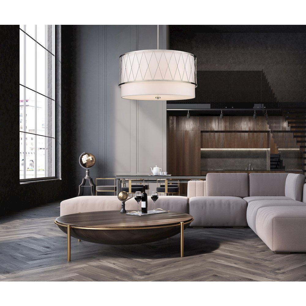 Z-Lite 5 Light Pendant. Picture 7