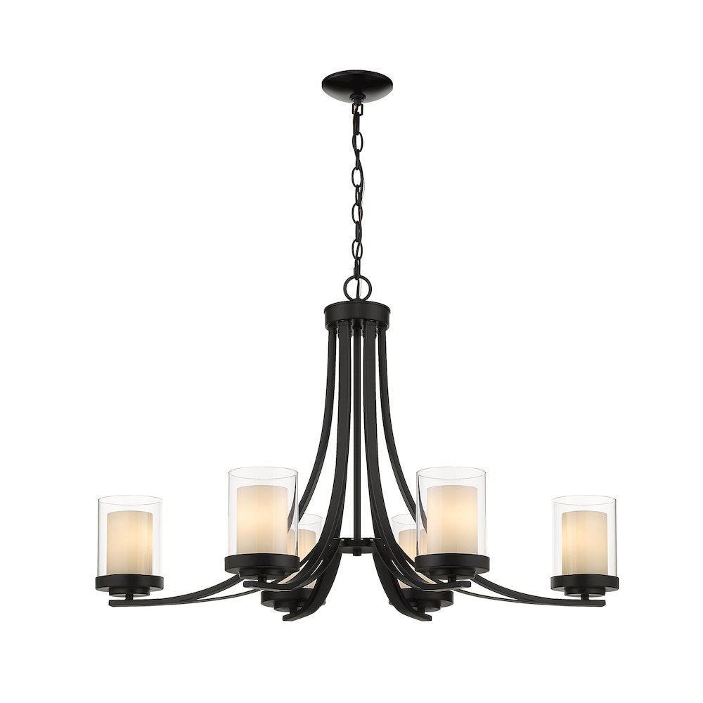 Z-Lite 6 Light Chandelier. Picture 1