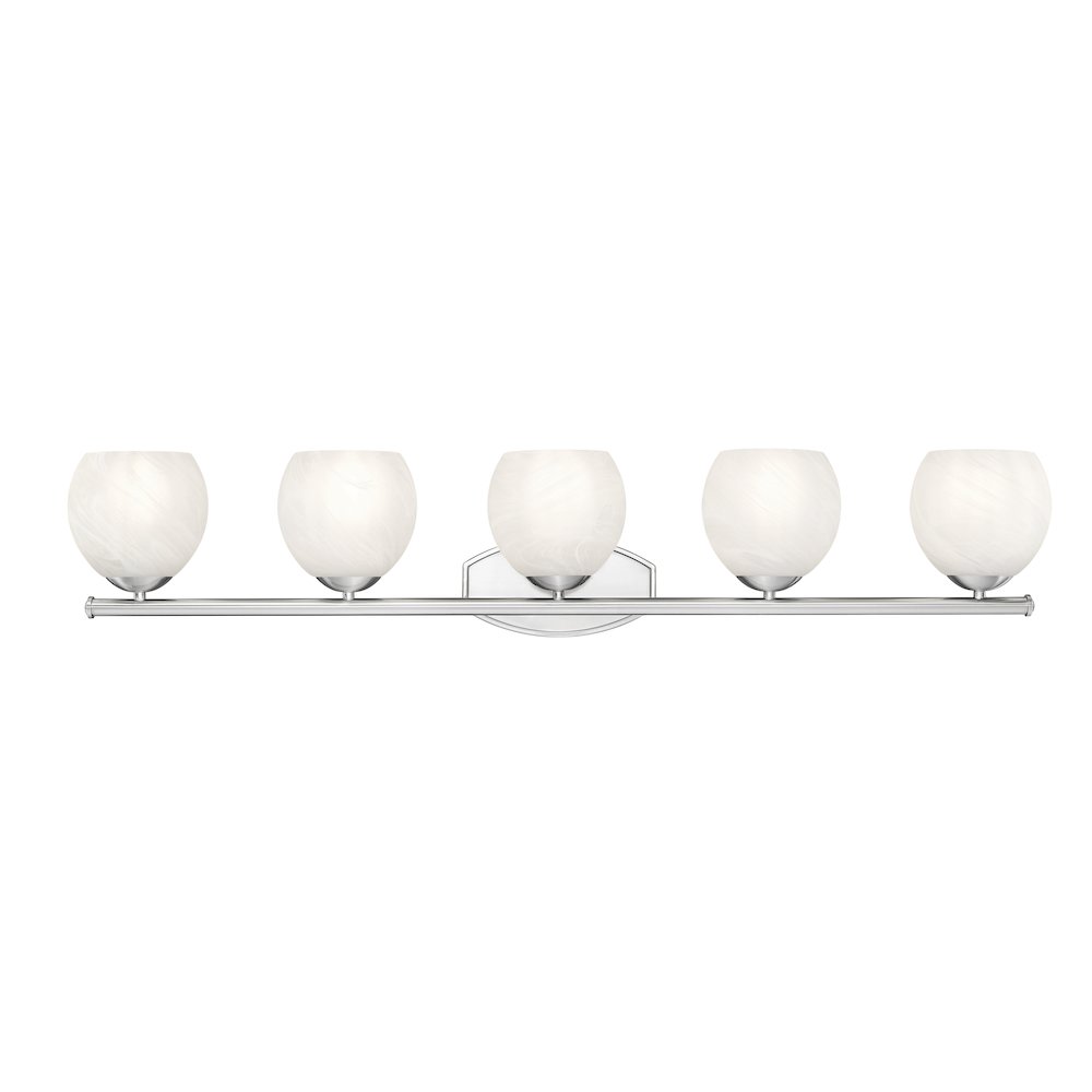 Z-Lite 5 Light Vanity, Brushed Nickel. Picture 2