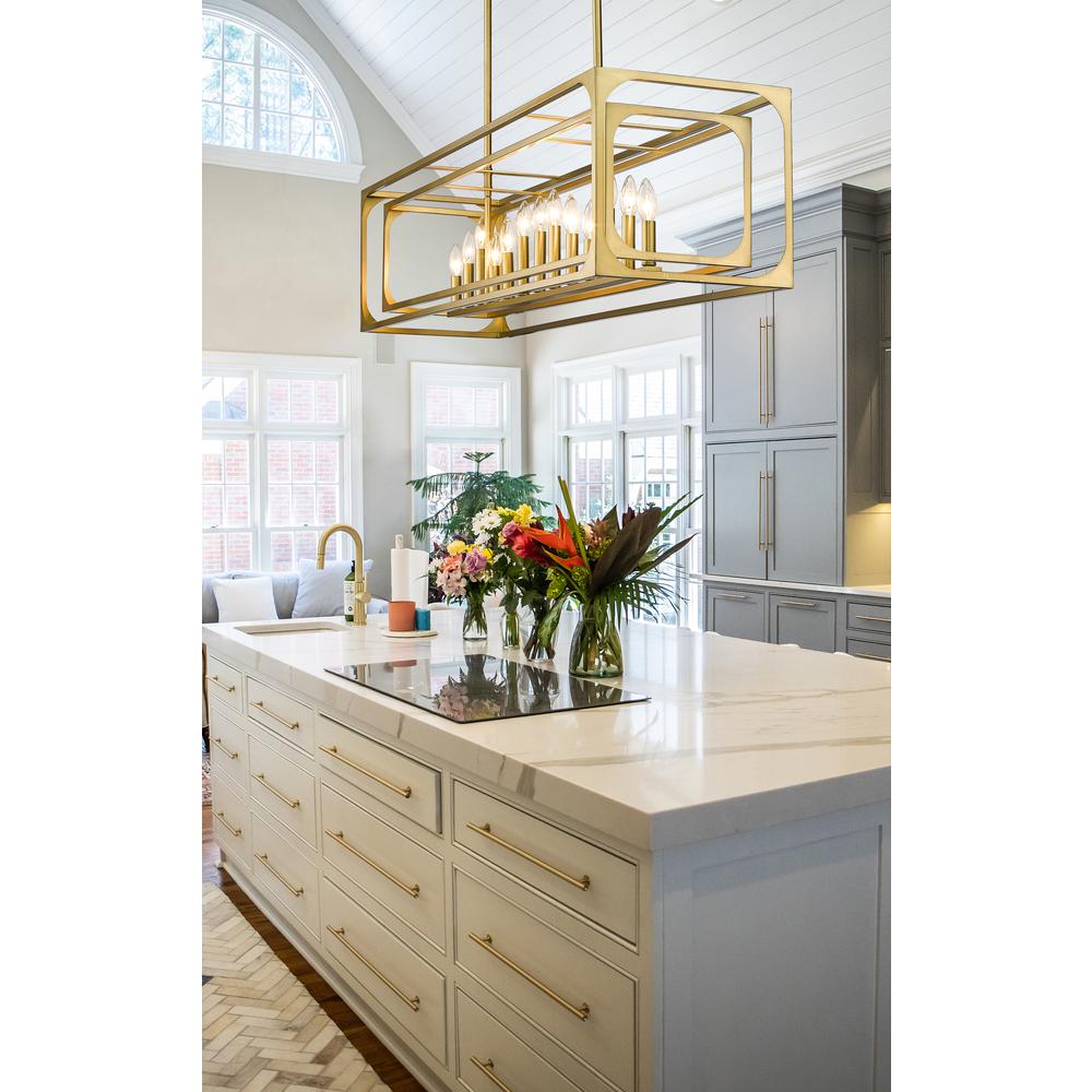 13 Light Linear Chandelier. Picture 7