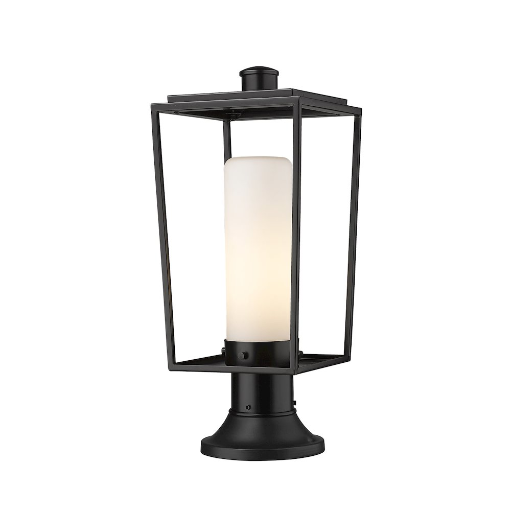 Z-Lite 1 Light Outdoor Pier Mounted Fixture. Picture 1
