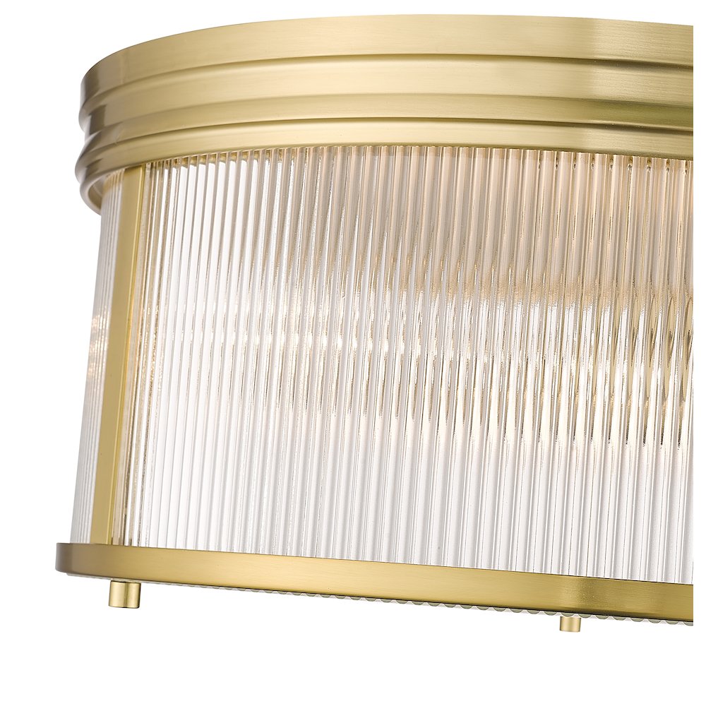 Z-Lite 4 Light Flush Mount. Picture 4