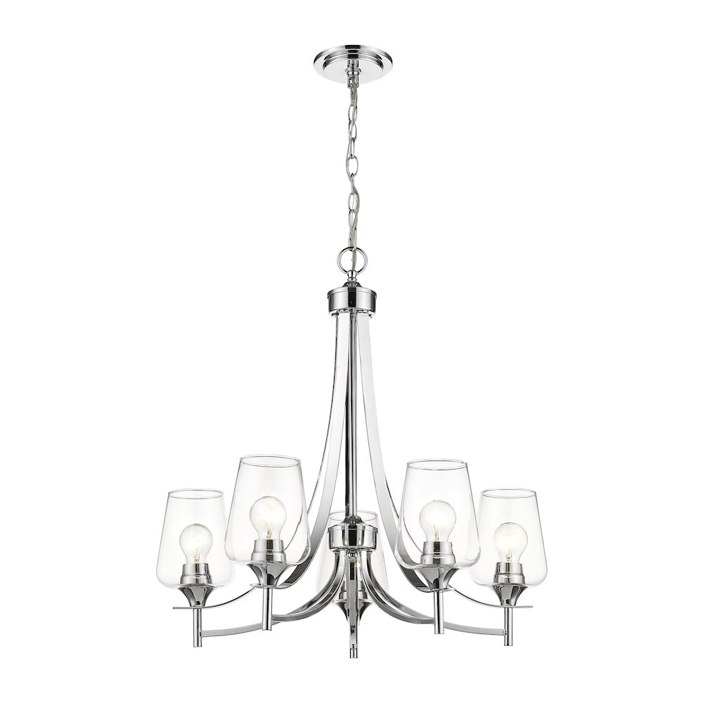 Z-Lite 5 Light Chandelier. Picture 2
