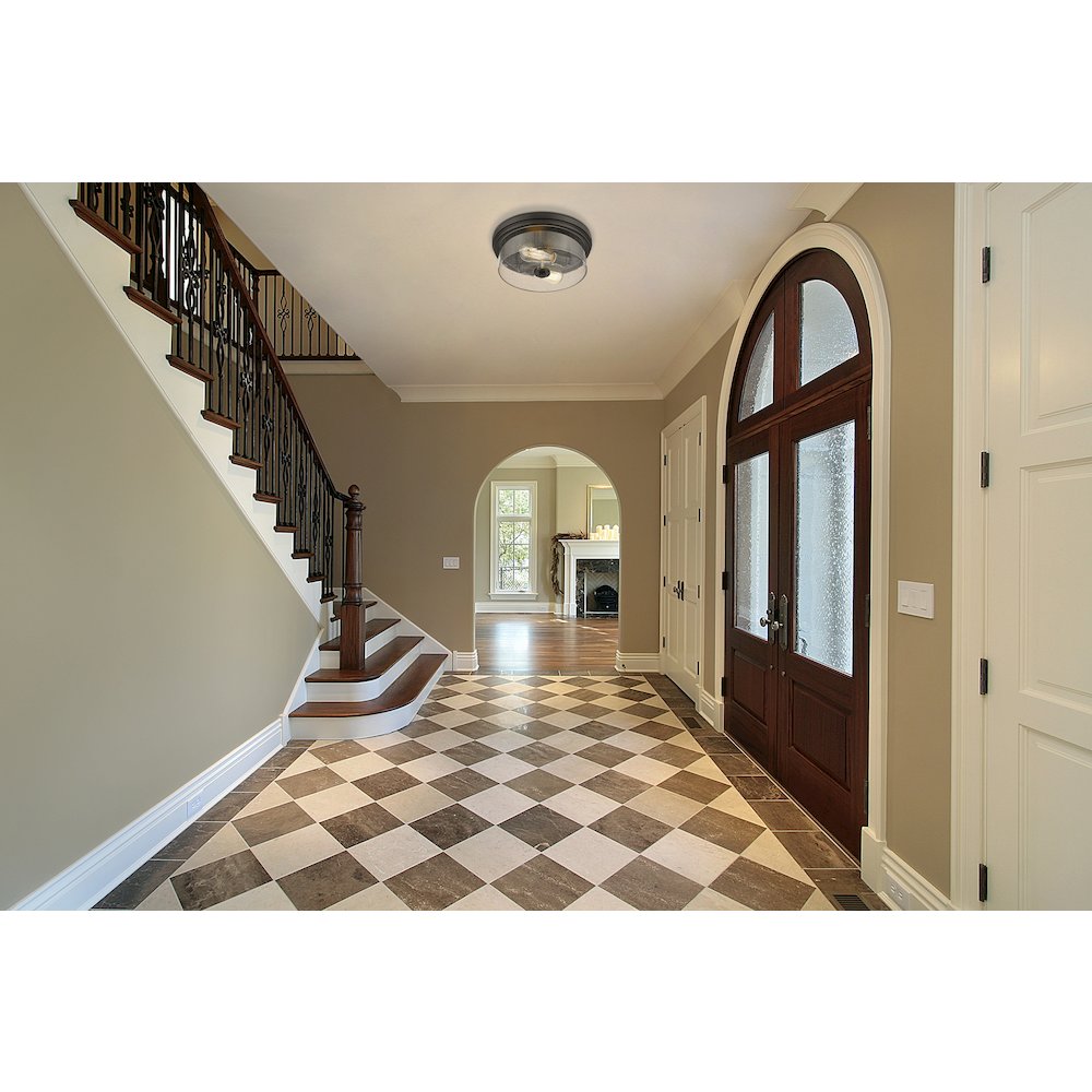 Z-Lite 2 Light Flush Mount. Picture 7