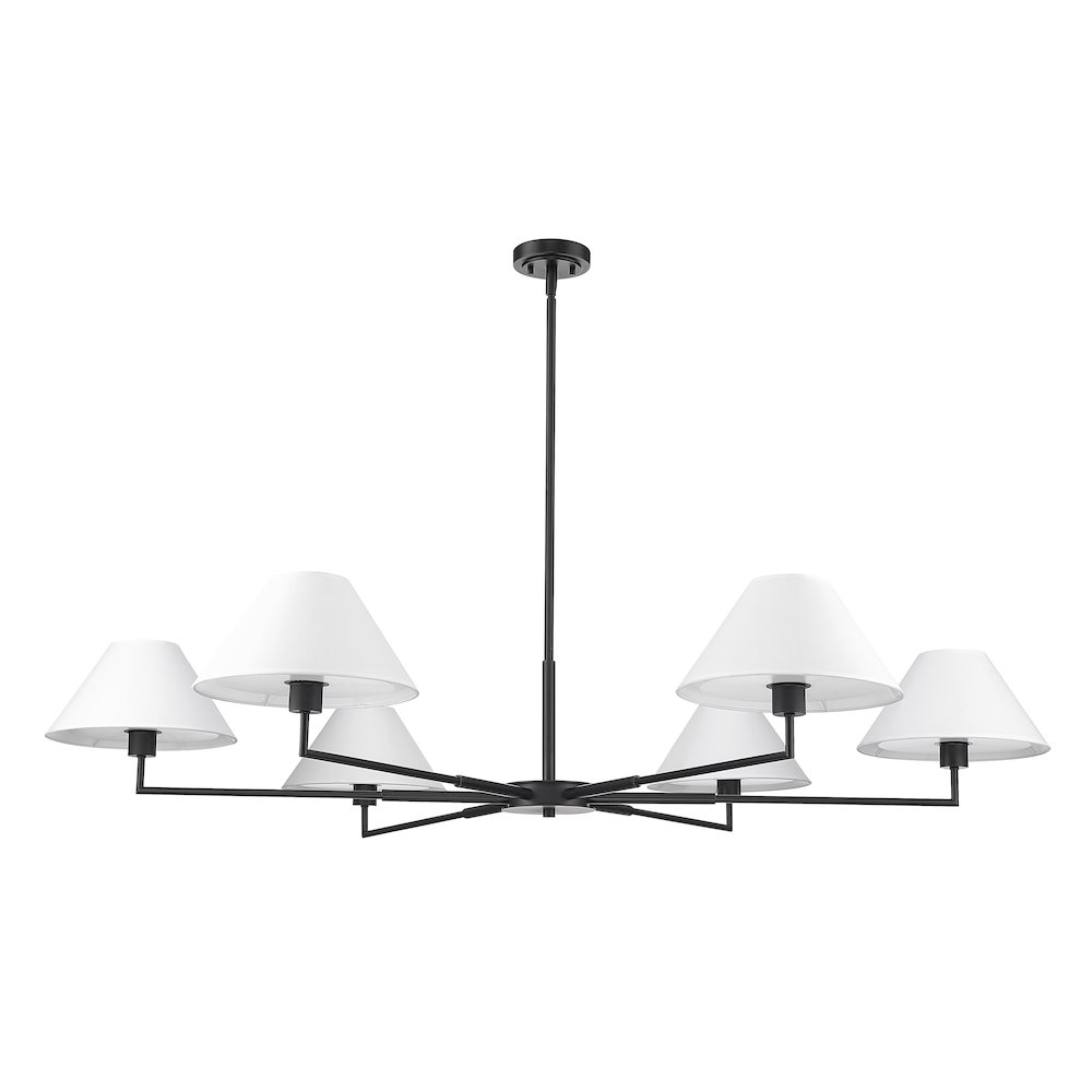 Z-Lite 6 Light Chandelier. Picture 5
