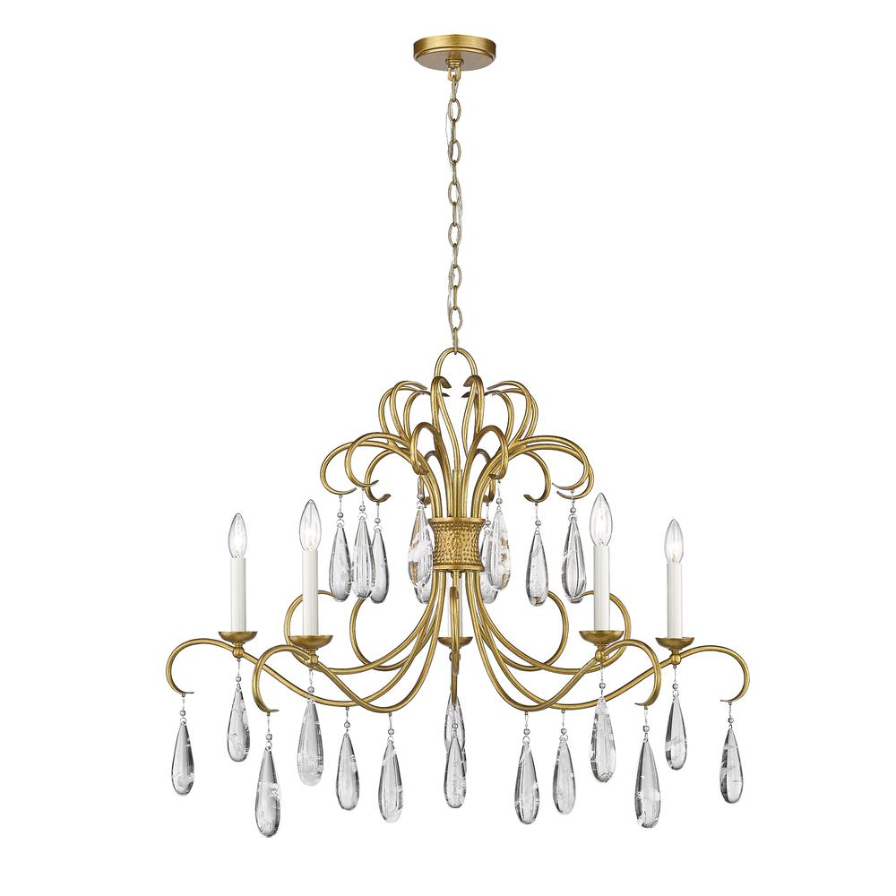 5 Light Chandelier. Picture 3