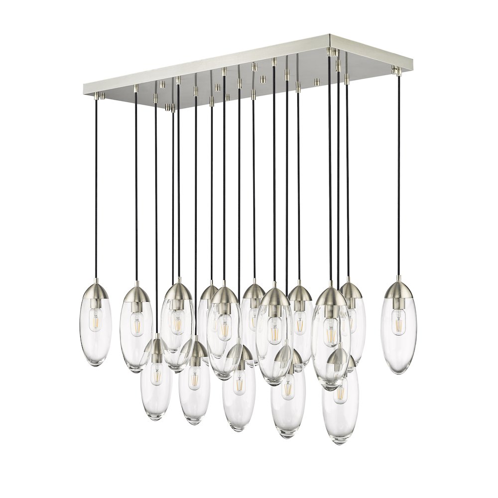 Z-Lite 17 Light Linear Chandelier. Picture 5