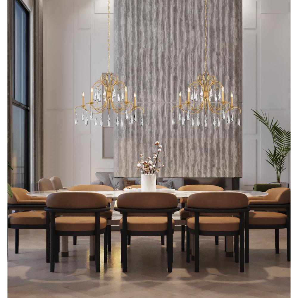 5 Light Chandelier. Picture 7