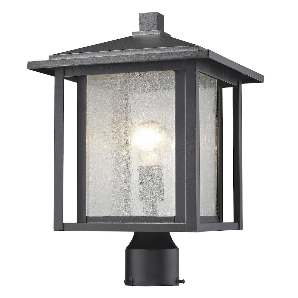 Z-Lite 1 Light Outdoor Post Mount Fixture. Picture 1