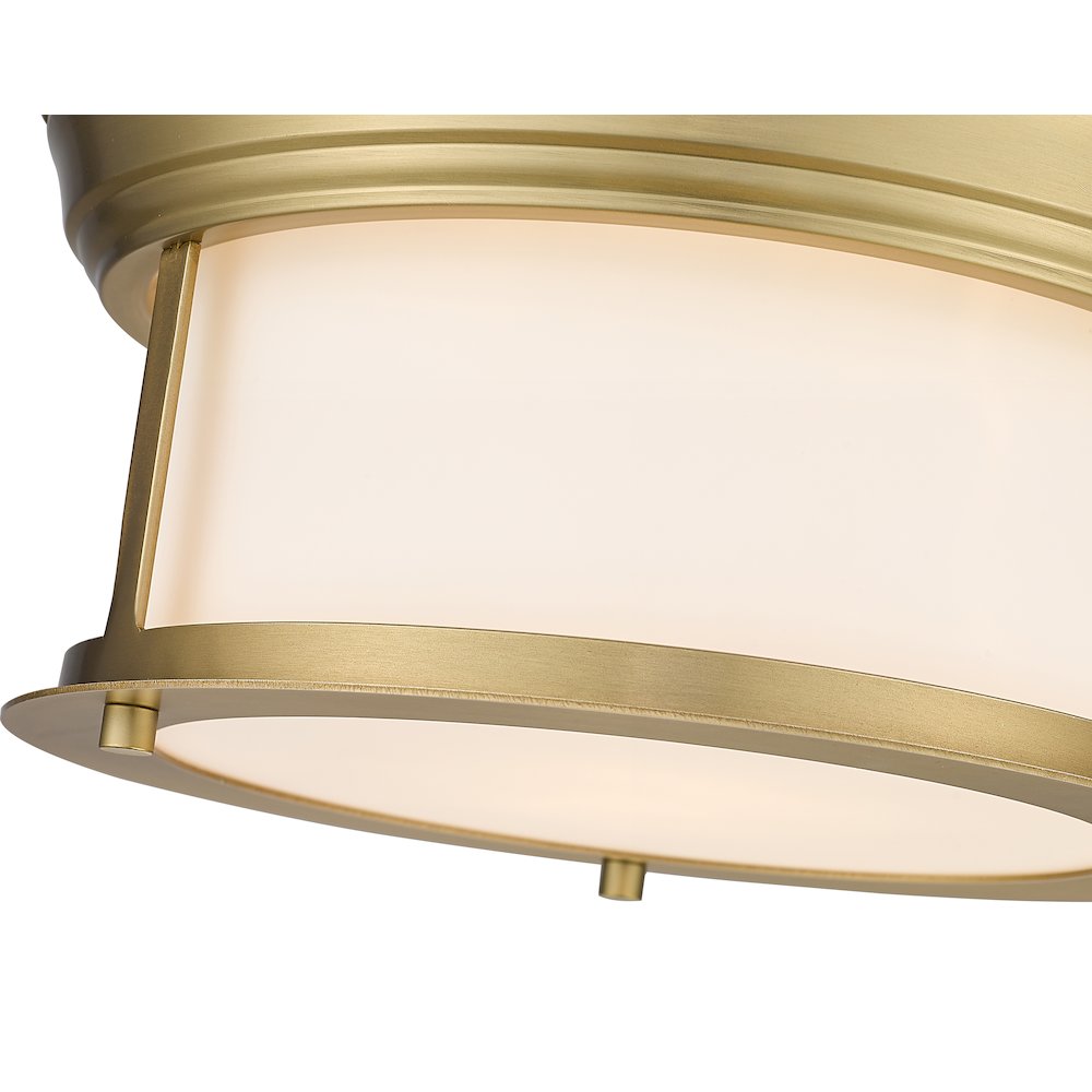 Z-Lite 2 Light Flush Mount. Picture 4