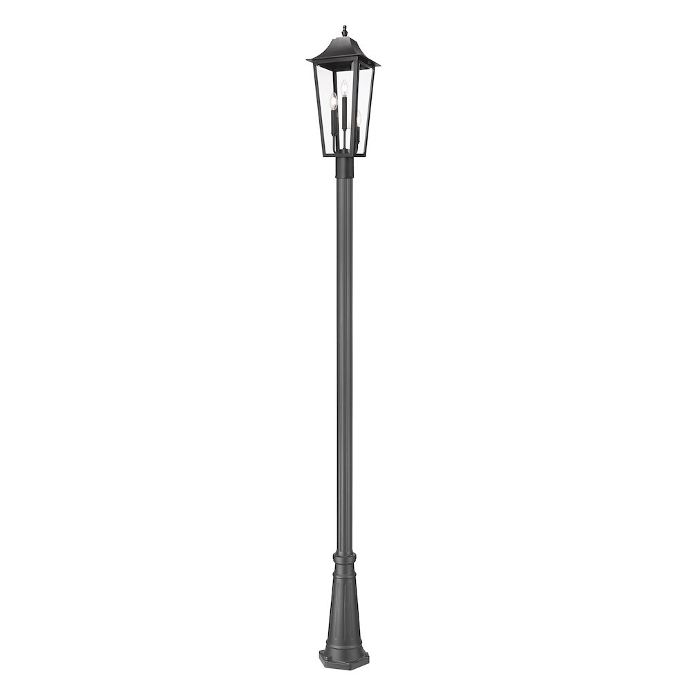 Z-Lite 3 Light Outdoor Post Mounted Fixture. Picture 1