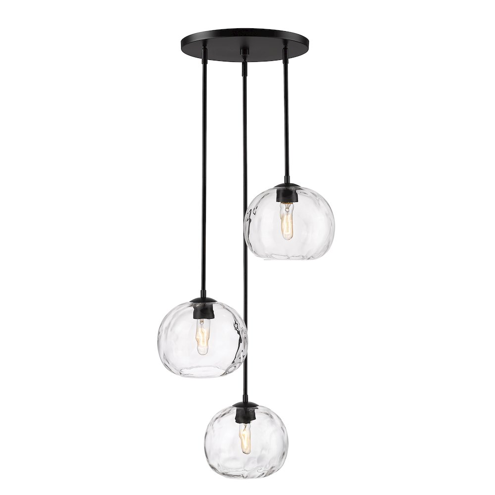 Z-Lite 3 Light Chandelier. Picture 1